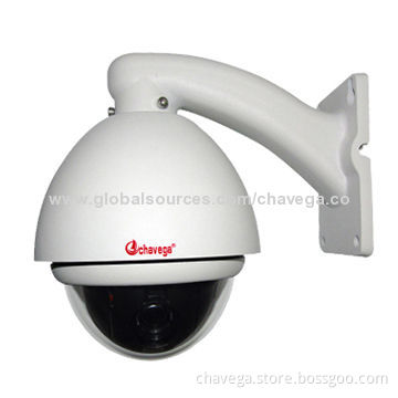 4-inch 10x High-speed PTZ Dome Camera with OSD Menu, IP66 Waterproof, Auto-focus